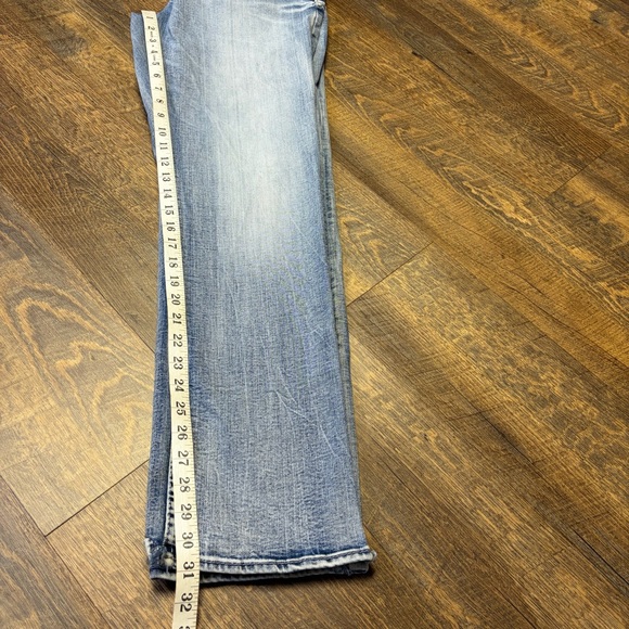BKE Buckle Jake Straight Leg Blue Jeans Men’s 34 R Distressed Western - Picture 10 of 12